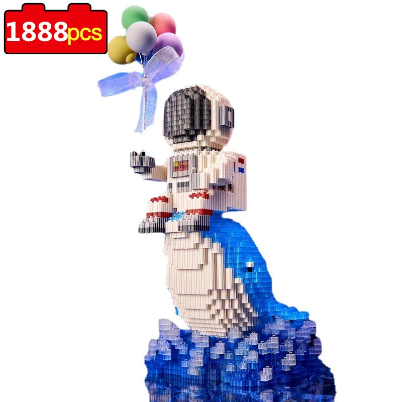 1888pcs Astronaut Building Blocks Bricks Space Moon Satellite Mini Micro Diamond Blocks Bricks Kids TOY TOY Toys for Children
1888pcs Astronaut Building Blocks Bricks Space Moon Satellite Mini Micro Diamond Blocks Bricks Kids TOY TOY Toys for Children