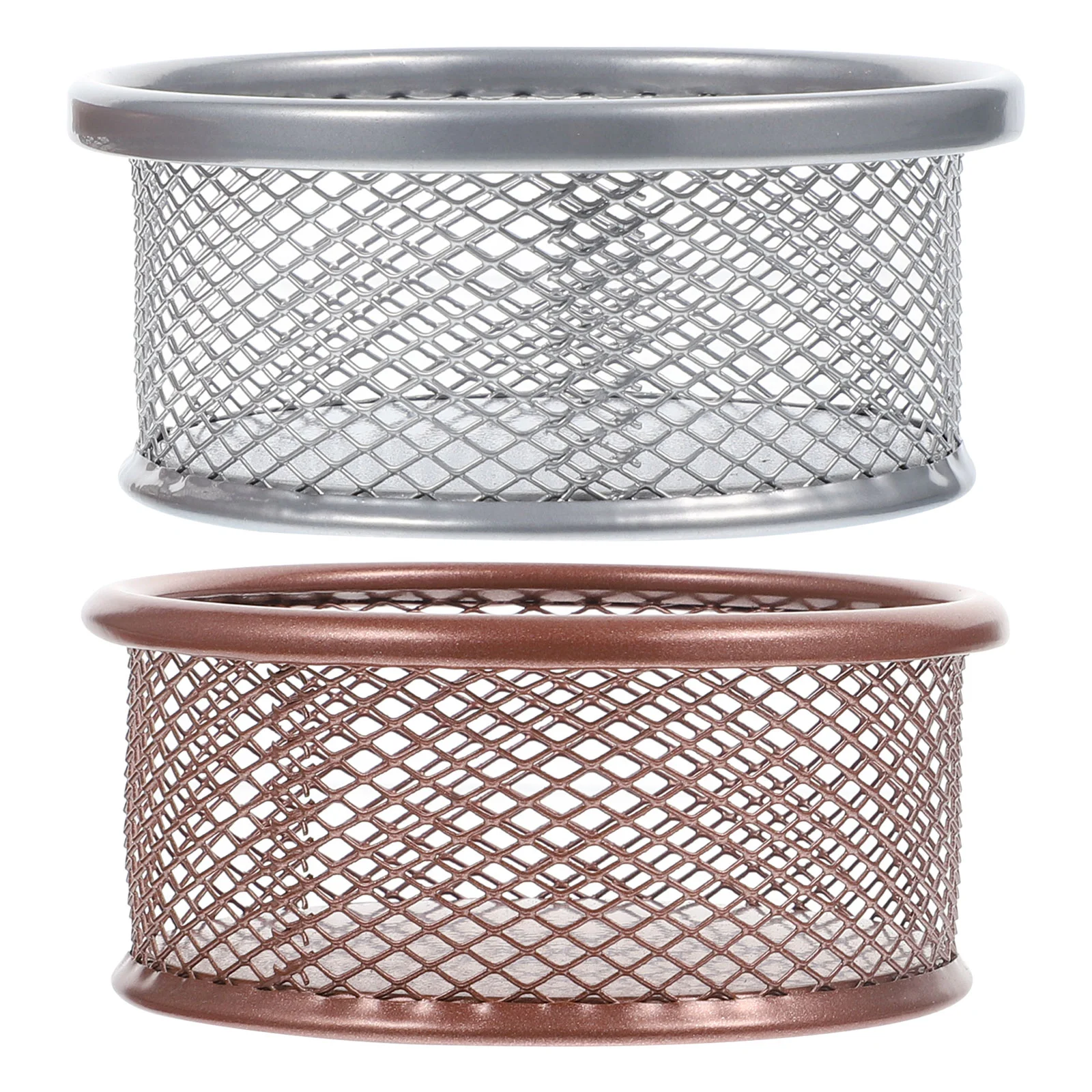 2Pcs Mesh Paper Clip Containers Paper Clip Desk Basket Household Clip Holder
2Pcs Mesh Paper Clip Containers Paper Clip Desk Basket Household Clip Holder