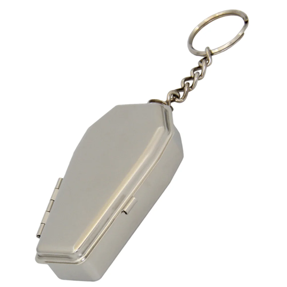 Exquisite Coffin Key Chain Portable Ash Tray Bag Hanging Accessory Backpack Pendant
Exquisite Coffin Key Chain Portable Ash Tray Bag Hanging Accessory Backpack Pendant