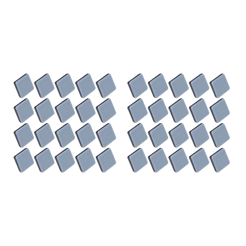 40Pcs Chair Glides Furniture Sliders PTFE Easy Moving Pads Square With Nail Feet Protector For Hardwood Floor
40Pcs Chair Glides Furniture Sliders PTFE Easy Moving Pads Square With Nail Feet Protector For Hardwood Floor