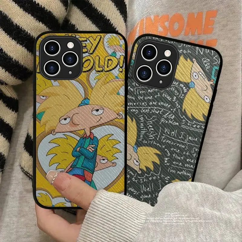 Hey Arnolds Cartoon Phone Case Hard Leather Case for iPhone 11 12 13 Mini Pro Max 8 7 Plus SE 2020 X XR XS Coque
Hey Arnolds Cartoon Phone Case Hard Leather Case for iPhone 11 12 13 Mini Pro Max 8 7 Plus SE 2020 X XR XS Coque