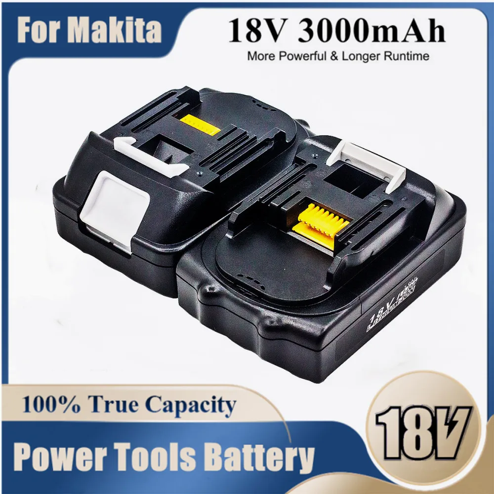 New original For Makita BL1830 18V 3000mAh Power tools battery replacement BL1815 BL1840 LXT400 194204-5 194205-3 194309-1 L70
New original For Makita BL1830 18V 3000mAh Power tools battery replacement BL1815 BL1840 LXT400 194204-5 194205-3 194309-1 L70