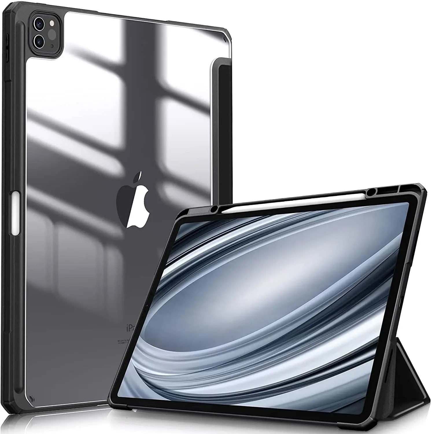 For IPad Pro 11 12.9 Case 2020/2018 Pro 2021 12 9 Air 4 10.9 Case Apple Pencil Holder Support Wireless Charging Cover Air 5 2022
For IPad Pro 11 12.9 Case 2020/2018 Pro 2021 12 9 Air 4 10.9 Case Apple Pencil Holder Support Wireless Charging Cover Air 5 2022