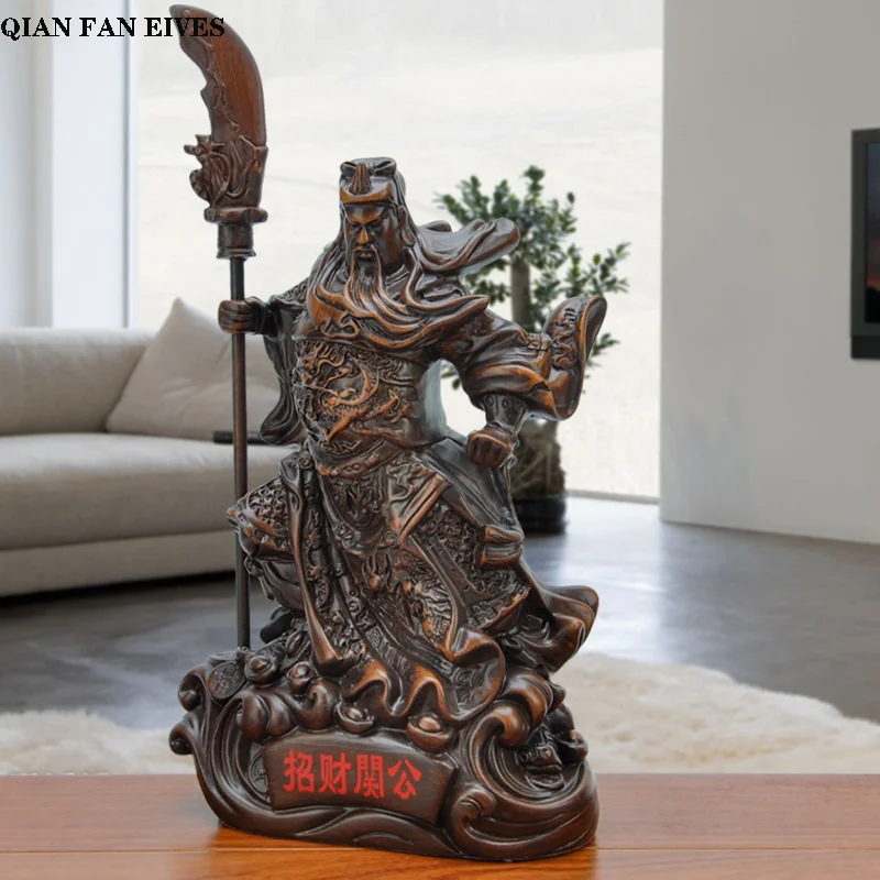 Imitation wood statue of Guan Gong,Resin technology,Modern art sculpture,God of War Guan Yu,Home decoration god of wealth statue
Imitation wood statue of Guan Gong,Resin technology,Modern art sculpture,God of War Guan Yu,Home decoration god of wealth statue