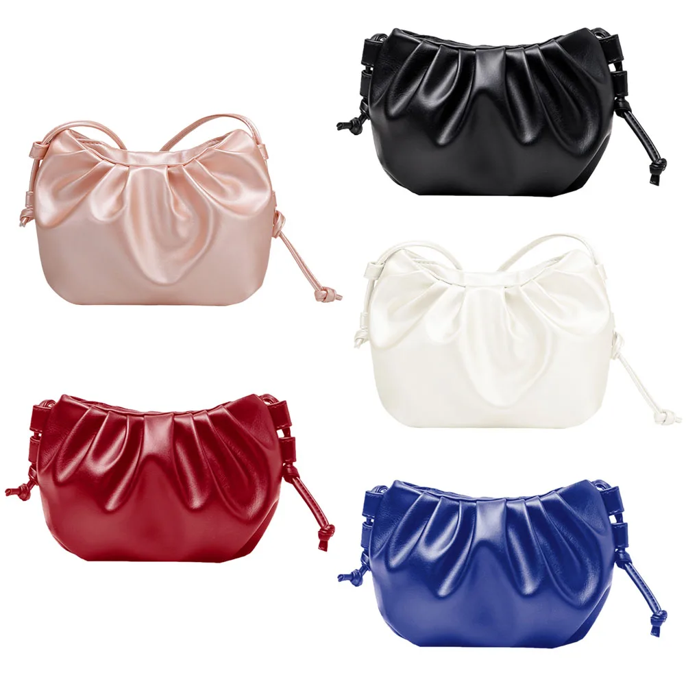 Creative Women Day Clutch Bag Classic Texture Delicate Design Pleated Shoulder Pouch Small PU Leather Crossbody Handbag
Creative Women Day Clutch Bag Classic Texture Delicate Design Pleated Shoulder Pouch Small PU Leather Crossbody Handbag