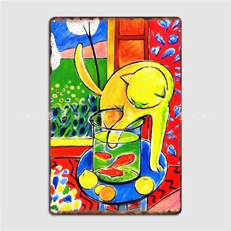 Красная металлическая табличка с рисунком кошки, галстука-бара
Красная металлическая табличка с рисунком кошки, галстука-бара