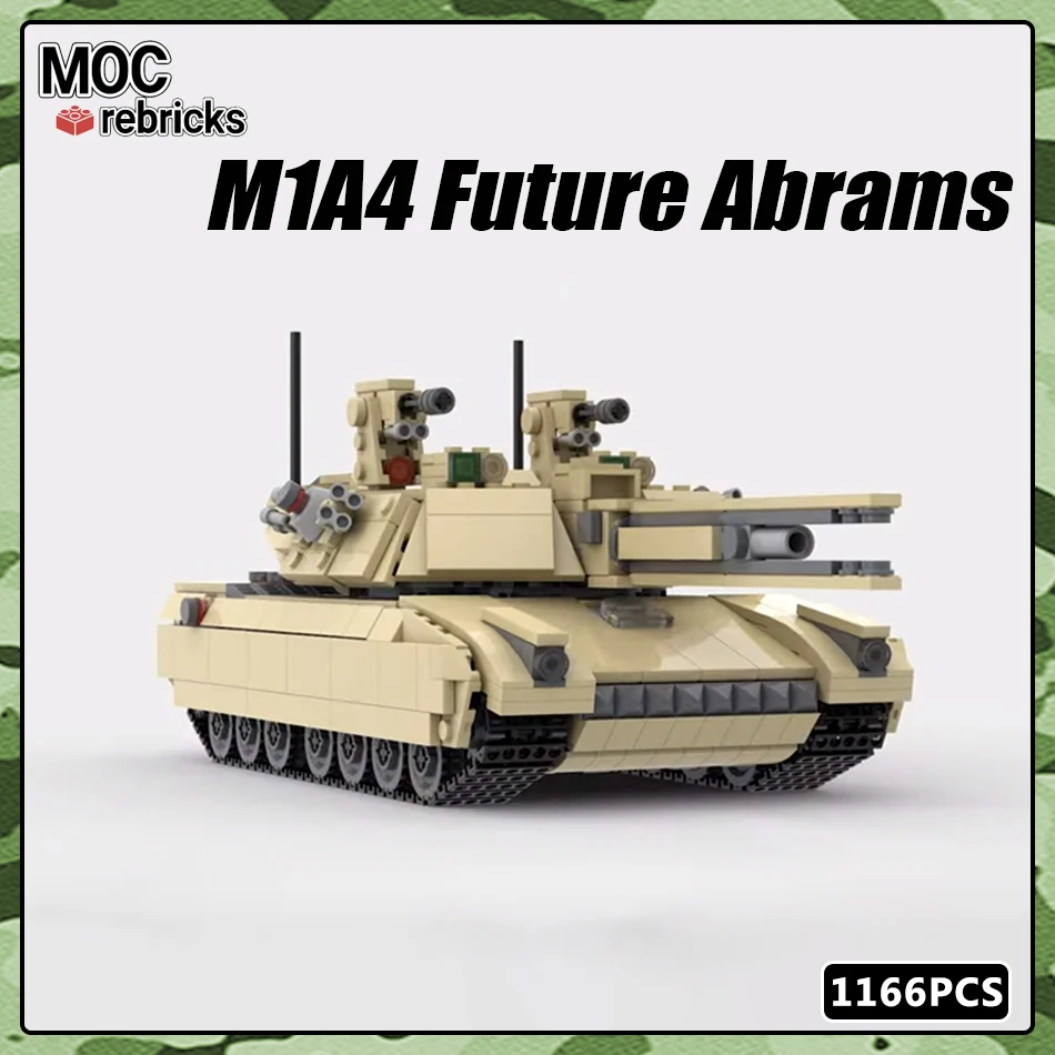 Конструктор MOC серии милитари M1A4 Future Abrams, новая американская Тяжелая война, оружие, танк, набор строительных блоков «сделай сам», игрушки для детей, рождественские подарки
Конструктор MOC серии милитари M1A4 Future Abrams, новая американская Тяжелая война, оружие, танк, набор строительных блоков «сделай сам», игрушки для детей, рождественские подарки