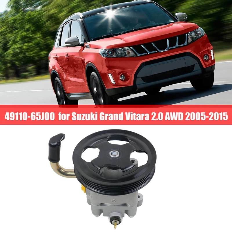Запасной насос рулевого управления 49110-65J00, автомобильный насос рулевого управления для Suzuki Grand Vitara 2,0 AWD 2005-2015
Запасной насос рулевого управления 49110-65J00, автомобильный насос рулевого управления для Suzuki Grand Vitara 2,0 AWD 2005-2015