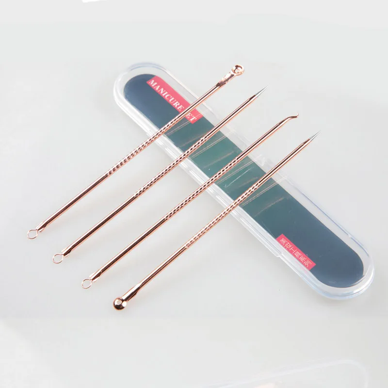 4pcs Acne Removal Needles Pimple Blackhead Remover Tools Spoon Face Skin Care Tools Needles Facial Pore Cleaner
4pcs Acne Removal Needles Pimple Blackhead Remover Tools Spoon Face Skin Care Tools Needles Facial Pore Cleaner