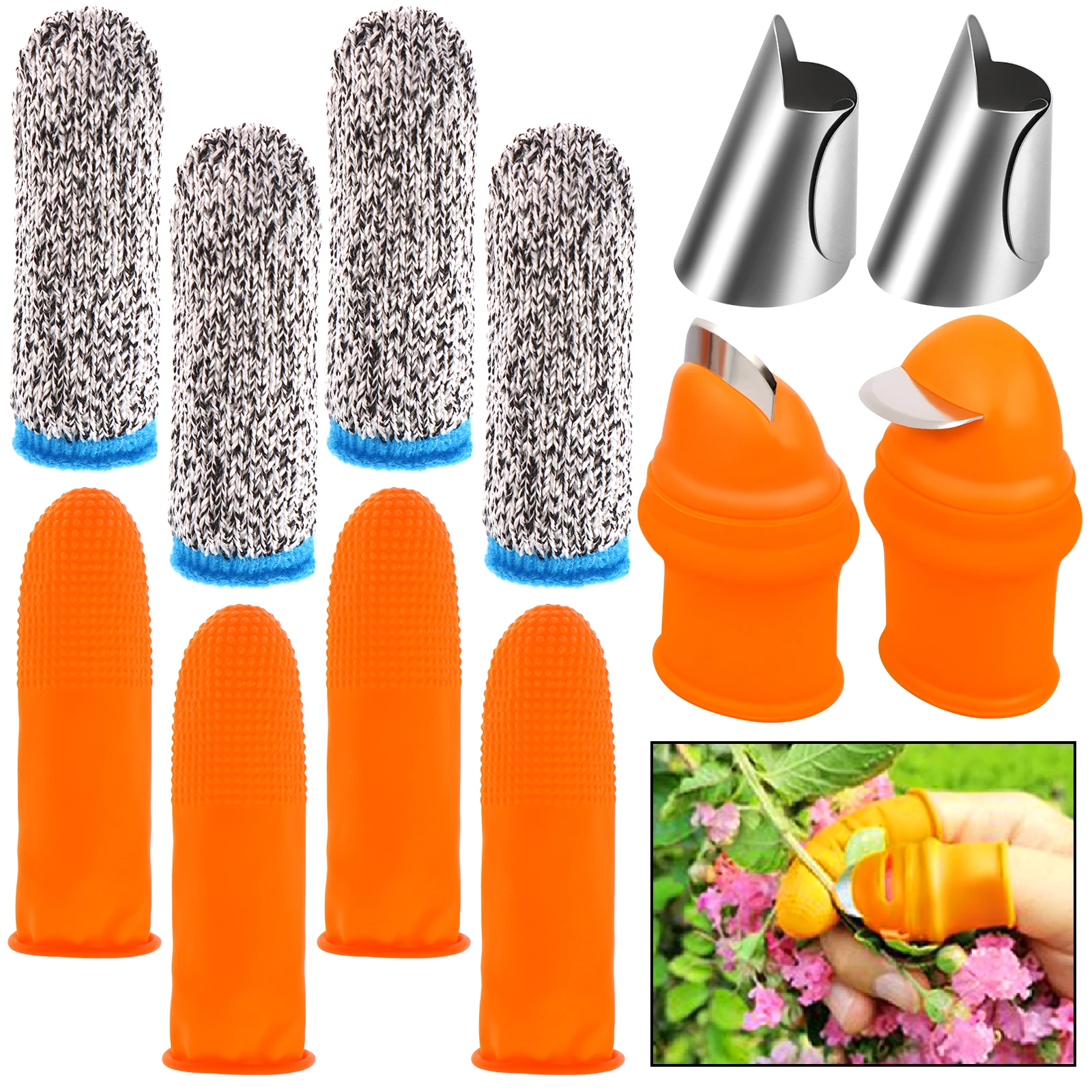 1pc Garden Silicone Thumb Knife Separator Finger Knife With Finger Guards Ganden Accessories Силиконовый Нож Для Большого Пальца
1pc Garden Silicone Thumb Knife Separator Finger Knife With Finger Guards Ganden Accessories Силиконовый Нож Для Большого Пальца