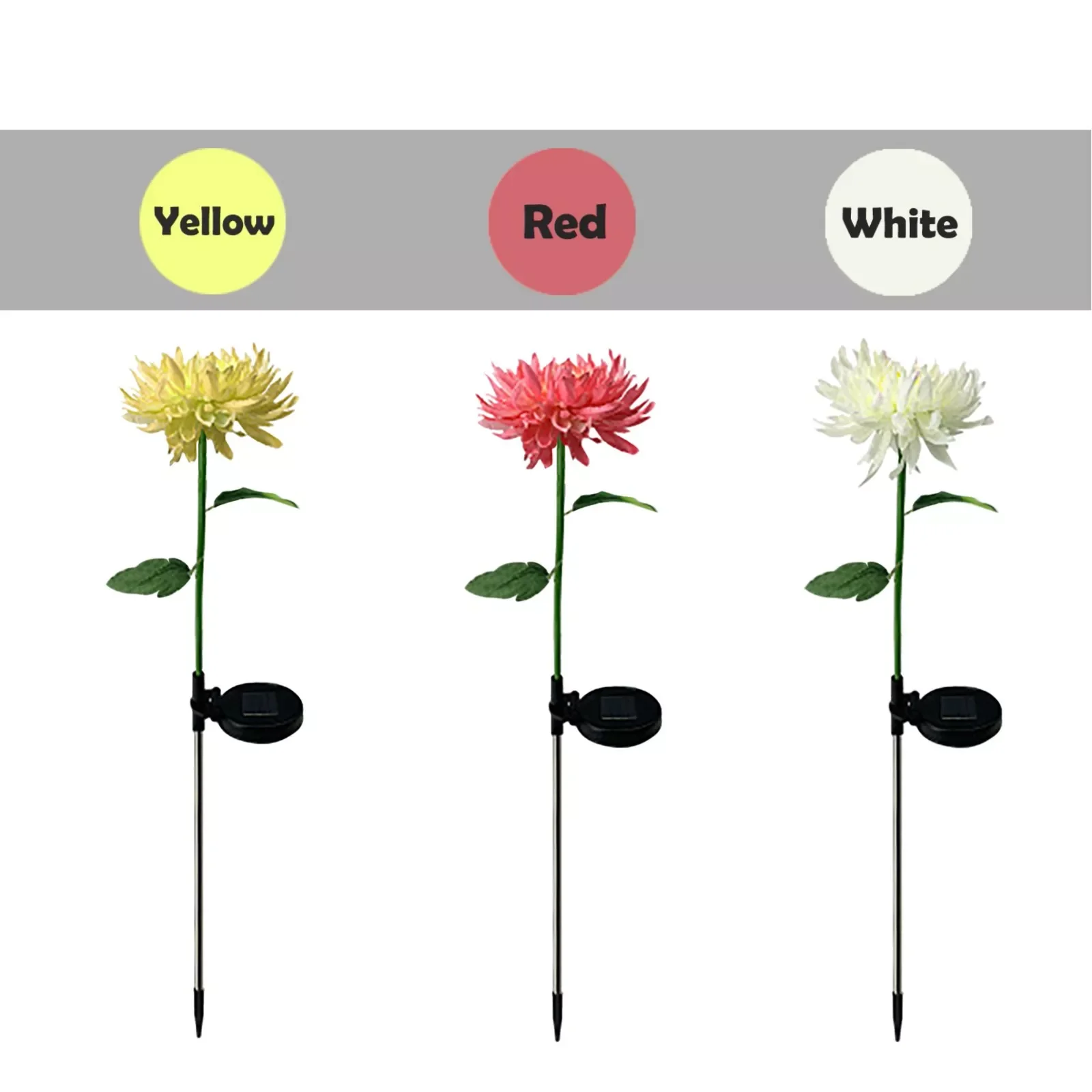 Fashion 2PC Outdoor Flower Solar Light LED Garden Simulation Flower Lawn Light Plug-In Garden Lands Home Decoration
Fashion 2PC Outdoor Flower Solar Light LED Garden Simulation Flower Lawn Light Plug-In Garden Lands Home Decoration
