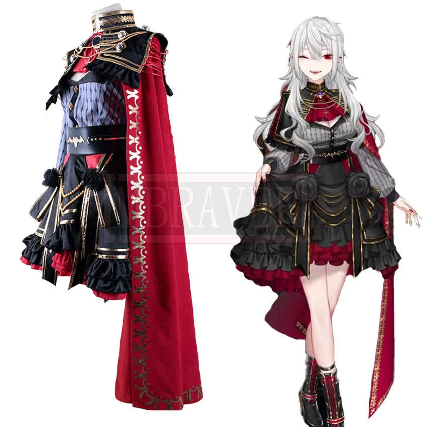 VTuber Hololive Nijisanji Sanya Cosplay Halloween Costume Christmas Party Uniform Custom Made Any Size
VTuber Hololive Nijisanji Sanya Cosplay Halloween Costume Christmas Party Uniform Custom Made Any Size