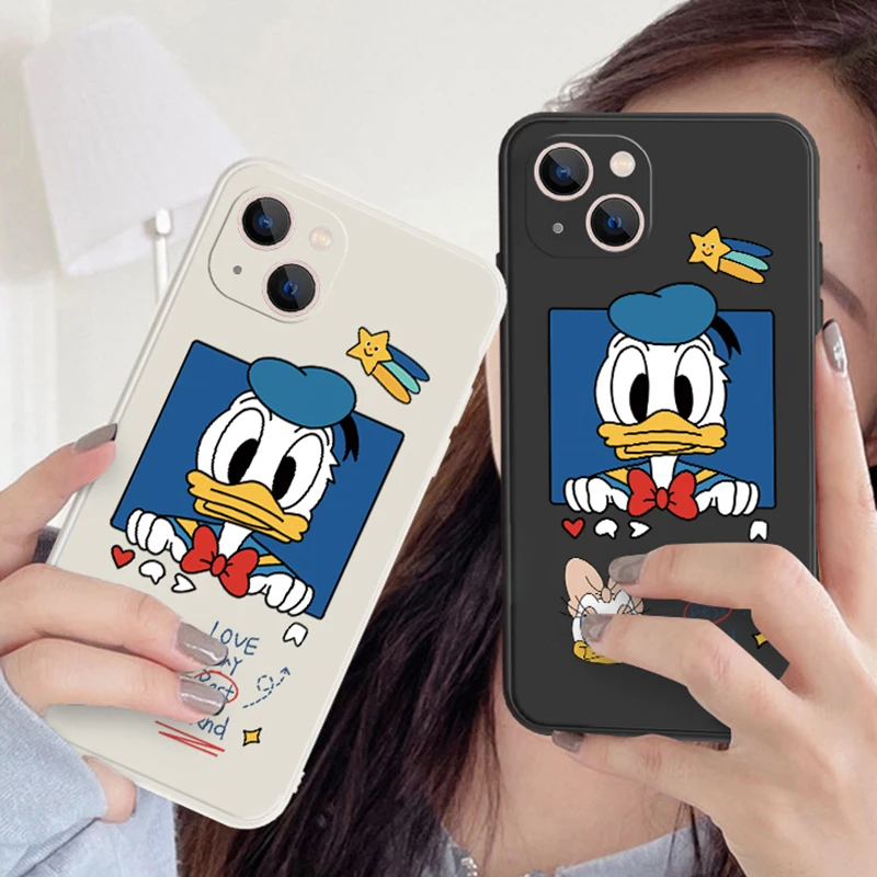 Disney Donald Duck Cartoon Phone Case for iPhone 13 12 Mini 11 Pro Max XS XR X 8 7 6S 6 Plus Luxury Glass Lens Protection Cover
Disney Donald Duck Cartoon Phone Case for iPhone 13 12 Mini 11 Pro Max XS XR X 8 7 6S 6 Plus Luxury Glass Lens Protection Cover