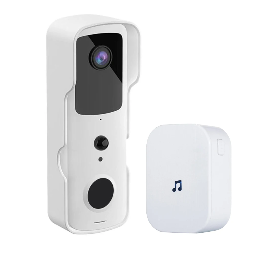 Wireless Security Twoway Intercom Door Bell Smart WiFi Doorbell Video Camera Million HD Remote Capture Simple Installation
Wireless Security Twoway Intercom Door Bell Smart WiFi Doorbell Video Camera Million HD Remote Capture Simple Installation