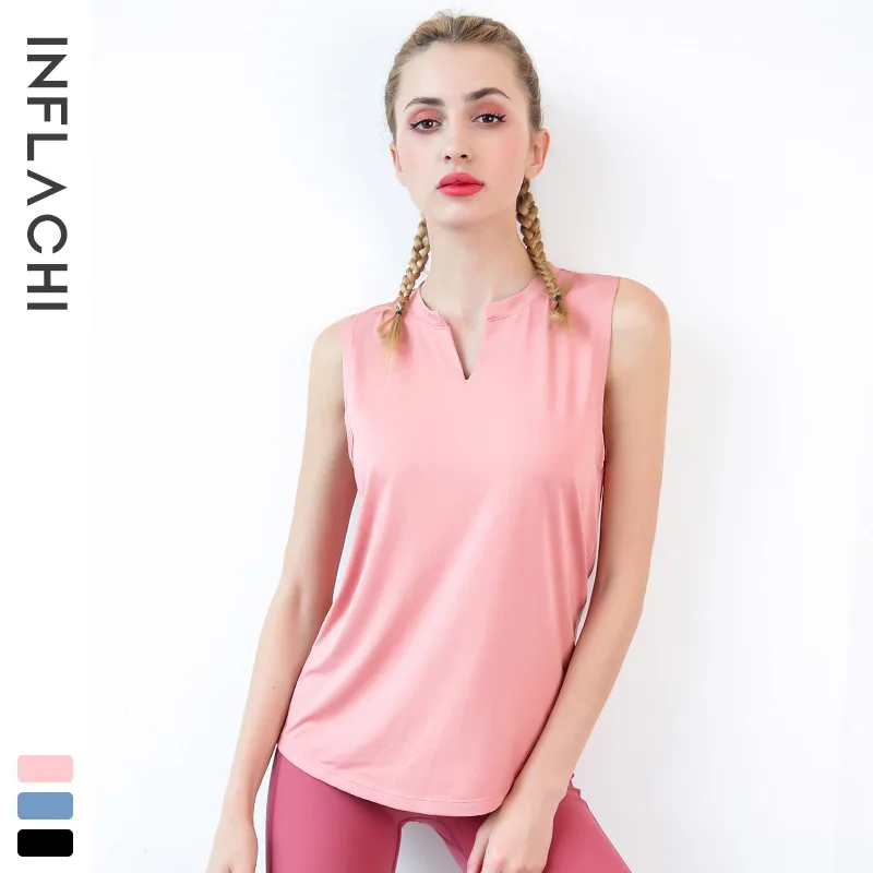 Yoga Vest Workout Vest Womens Athletic Shirts Activewear Tops Sports Running Quick-drying Loose Activewear Tops Gym Tank Top
Yoga Vest Workout Vest Womens Athletic Shirts Activewear Tops Sports Running Quick-drying Loose Activewear Tops Gym Tank Top