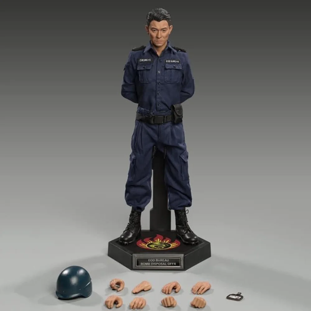 

MAXNUT EOD FS-02 1/6 Movie Superstar Police Shock Wave Expert Andy Lau Male Solider Full Set Moveable Action Figure Model Toys
