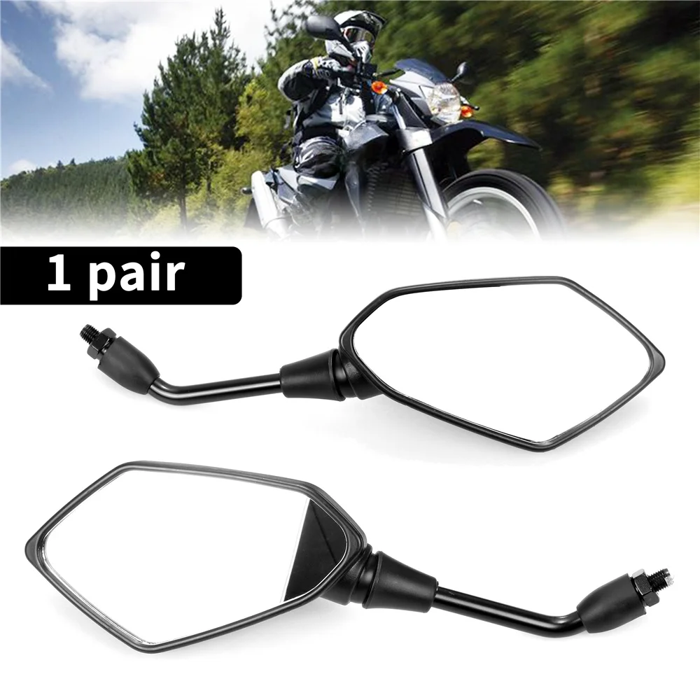 1 Pair Motorcycle Rear View Mirrors 10/22mm Screw Handlebar Universal Motorcycle Modified Rear View Mirror Accessories for Honda
1 Pair Motorcycle Rear View Mirrors 10/22mm Screw Handlebar Universal Motorcycle Modified Rear View Mirror Accessories for Honda