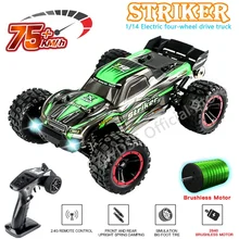 HAIBOXING T10 2105A 75KM/H 1:14 RC Car 4WD Brushless Remote Control Cars High Speed Drift Monster Truck for Adults Children Toys