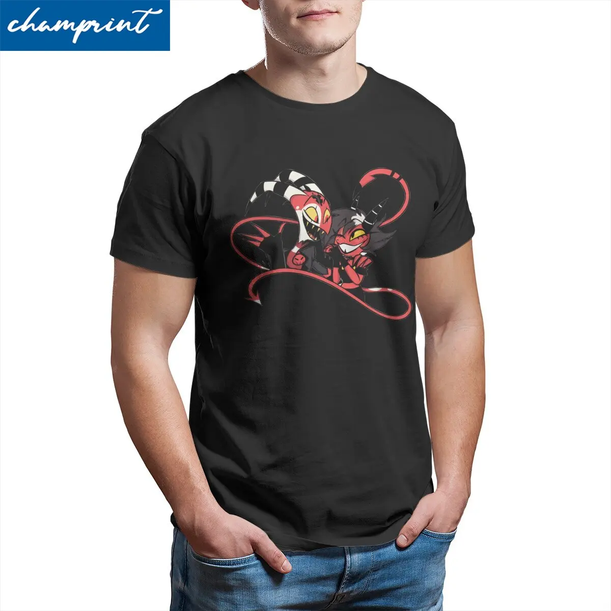 Helluva Boss Sallie May Anime T Shirts for Men 100% Cotton Funny T-Shirts Comedy Manga Tee Shirt Short Sleeve Clothes Graphic
Helluva Boss Sallie May Anime T Shirts for Men 100% Cotton Funny T-Shirts Comedy Manga Tee Shirt Short Sleeve Clothes Graphic