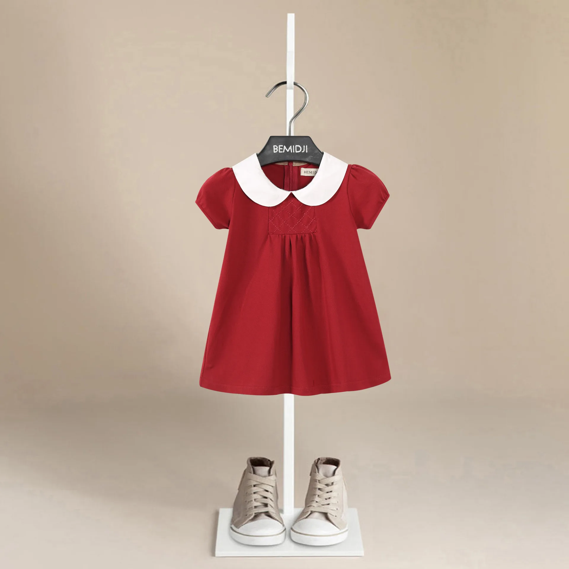 Summer Cotton Baby Dress Beautiful Red Fashion Girls Infant Princess Dresses A-Line Children Soft Clothes Kids Clothing Dress 
Summer Cotton Baby Dress Beautiful Red Fashion Girls Infant Princess Dresses A-Line Children Soft Clothes Kids Clothing Dress