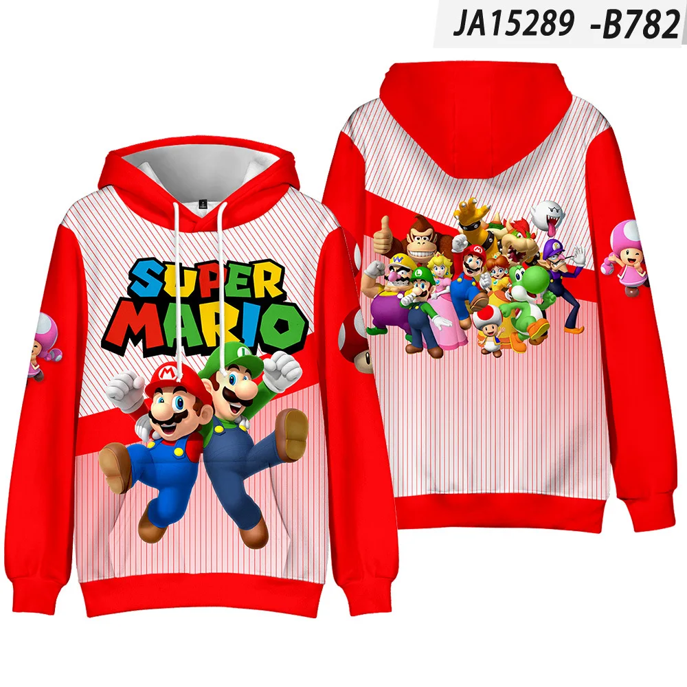 New Game Mario Peripheral 3D Printed Casual Hooded Fashionable Casual Sweatshirts for Men and Women
New Game Mario Peripheral 3D Printed Casual Hooded Fashionable Casual Sweatshirts for Men and Women