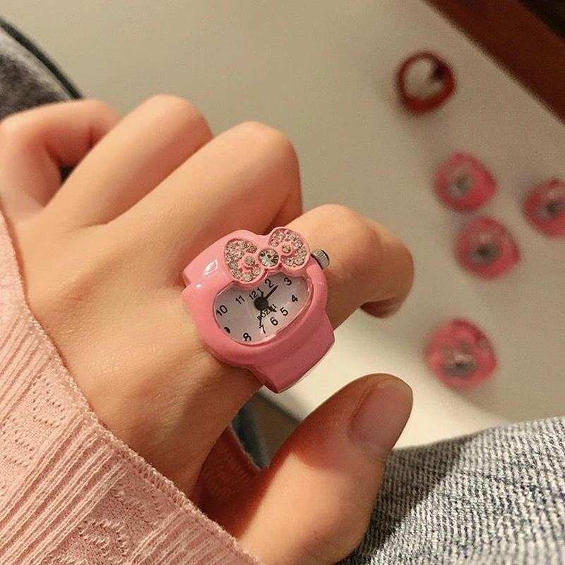 Кольцо на палец Hello Kittys, 8 стилей, аниме Kt, Мультяшные часы, рандомные часы, ретро римские Кварцевые часы, кольца, подарок для девушек
Кольцо на палец Hello Kittys, 8 стилей, аниме Kt, Мультяшные часы, рандомные часы, ретро римские Кварцевые часы, кольца, подарок для девушек