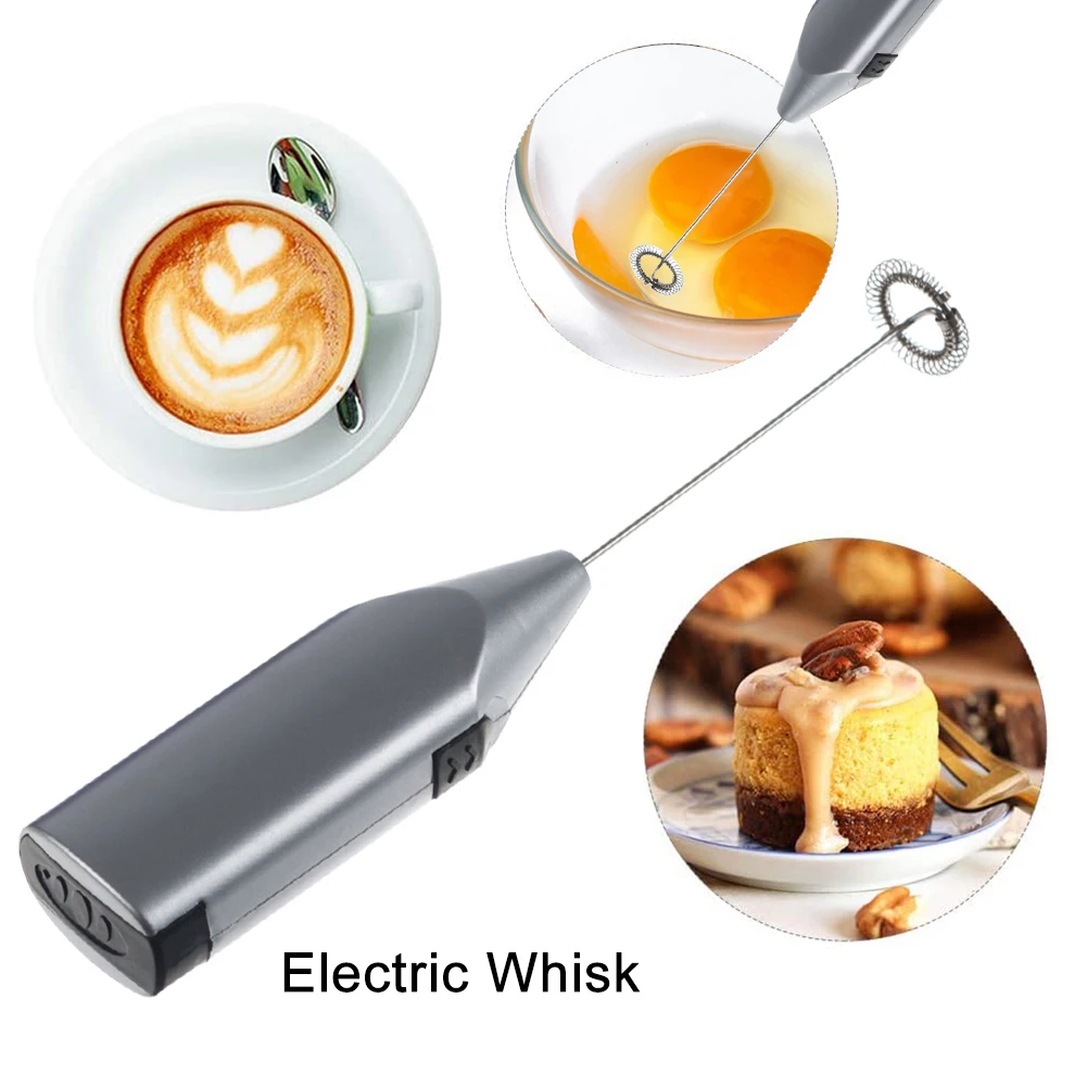 Mini Handheld Electric Egg Beater Milk Coffee Frother Whisk Mixer Handle Frother Foamer Stirrer Kitchen Cooking Tool
Mini Handheld Electric Egg Beater Milk Coffee Frother Whisk Mixer Handle Frother Foamer Stirrer Kitchen Cooking Tool