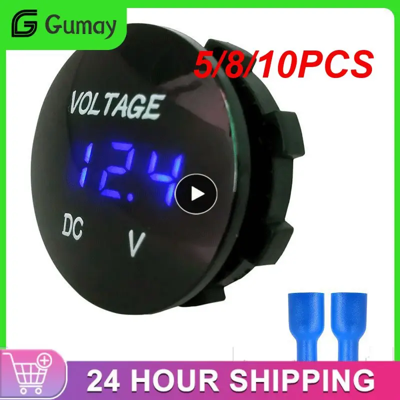 5/8/10PCS Display Voltmeter Waterproof Round Digital Voltmeter Tester Monitor Led Panel Fireproof D3 Voltmeter Tester
5/8/10PCS Display Voltmeter Waterproof Round Digital Voltmeter Tester Monitor Led Panel Fireproof D3 Voltmeter Tester