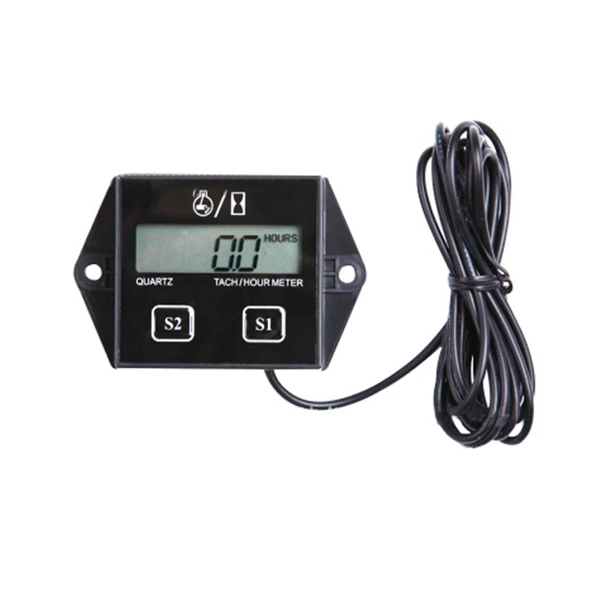Digital Display Tachometer Timer Engine Tach Hour Meter Gauge Inductive Car Stroke Engine LCD Display for Car Motor Boat
Digital Display Tachometer Timer Engine Tach Hour Meter Gauge Inductive Car Stroke Engine LCD Display for Car Motor Boat