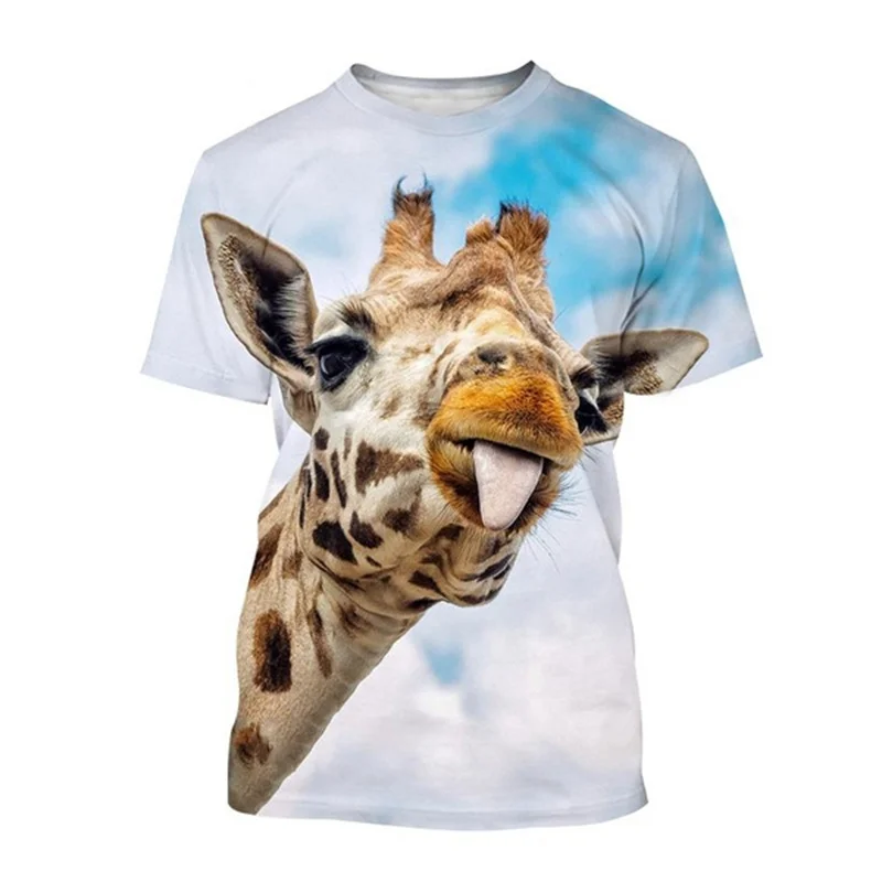 Футболка Мужская/женская с круглым вырезом, Повседневный пуловер оверсайз с коротким рукавом и принтом аниме жирафа, модная уличная одежда, лето
Футболка Мужская/женская с круглым вырезом, Повседневный пуловер оверсайз с коротким рукавом и принтом аниме жирафа, модная уличная одежда, лето