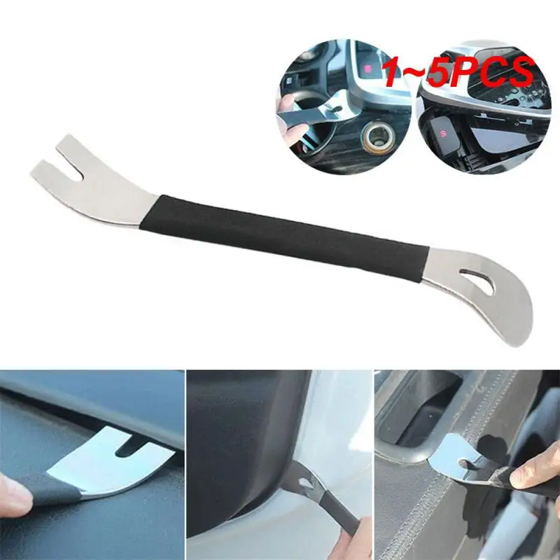 1~5PCS Trim Removal Tool Stainless Steel Durable Two-end Trim Removal Level Pry Tools Door Panel Audio Terminal Fastener
1~5PCS Trim Removal Tool Stainless Steel Durable Two-end Trim Removal Level Pry Tools Door Panel Audio Terminal Fastener