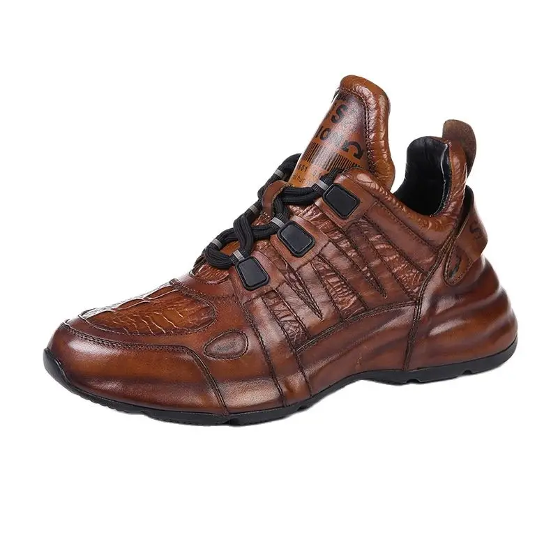 Mens Casual Shoes Luxury Brand High Quality 2022 Comfortable Cow Leather Fashion Sneakers Breathable Low-Top Walking Shoes
Mens Casual Shoes Luxury Brand High Quality 2022 Comfortable Cow Leather Fashion Sneakers Breathable Low-Top Walking Shoes