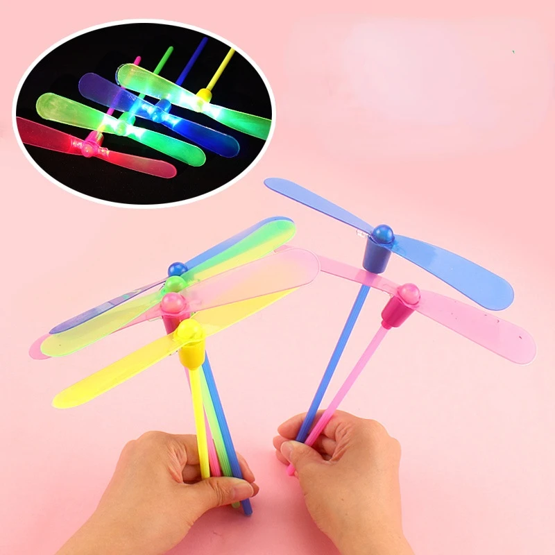Novelty Plastic Bamboo Dragonfly Propeller Luminous Toys Kids Outdoor Toy Tradition Classic Nostalgic Toys Flying Arrows
Novelty Plastic Bamboo Dragonfly Propeller Luminous Toys Kids Outdoor Toy Tradition Classic Nostalgic Toys Flying Arrows