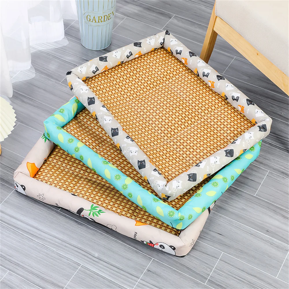 Dog Cat Cooling Pad Bed Puppy Kitten Cool Mat Pet Blanket Ice Silk Material Soft For Cat Summer Sleeping Bed Breathable Dog Mat
Dog Cat Cooling Pad Bed Puppy Kitten Cool Mat Pet Blanket Ice Silk Material Soft For Cat Summer Sleeping Bed Breathable Dog Mat