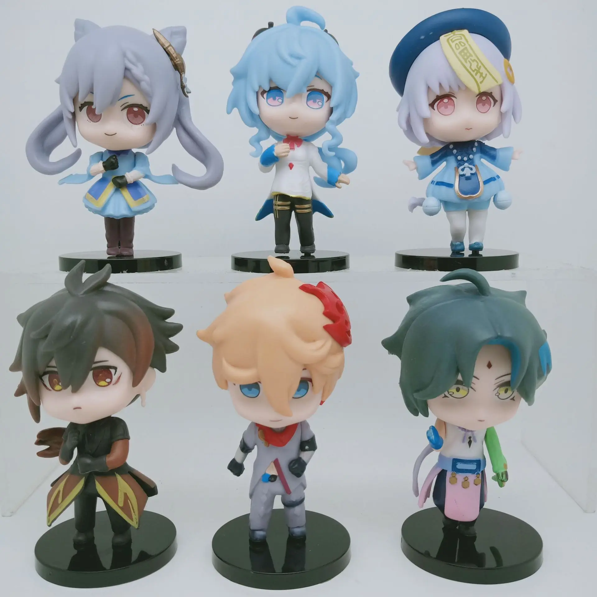 6pcs/set Genshin Impact Game Action Figures 10cm Pvc Figurine Anime Kawaii Collectible Home Ornament Model Toys For Kids
6pcs/set Genshin Impact Game Action Figures 10cm Pvc Figurine Anime Kawaii Collectible Home Ornament Model Toys For Kids