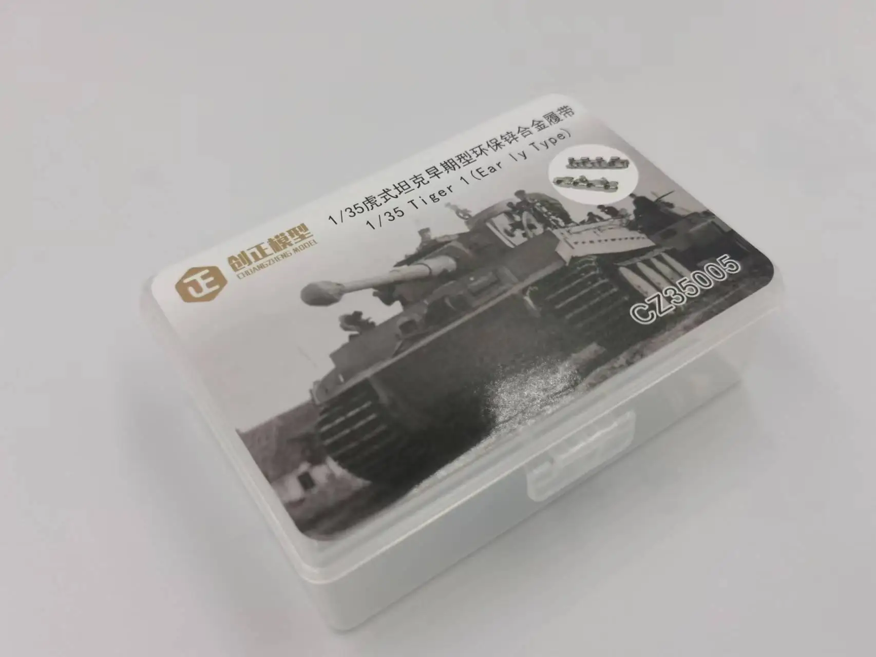 R-модель CHUANGZHENG модель CZ35005 1/35 Tiger I раннего типа металлический трек kirsite
R-модель CHUANGZHENG модель CZ35005 1/35 Tiger I раннего типа металлический трек kirsite