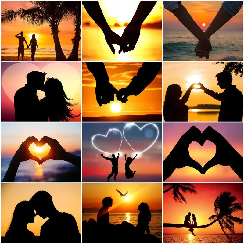 CHENISTORY Diamond Art Painting Kits Couple Showing Love Full Diamond Mosaic Seaside Cross Embroidery Needlework Home Decor
CHENISTORY Diamond Art Painting Kits Couple Showing Love Full Diamond Mosaic Seaside Cross Embroidery Needlework Home Decor