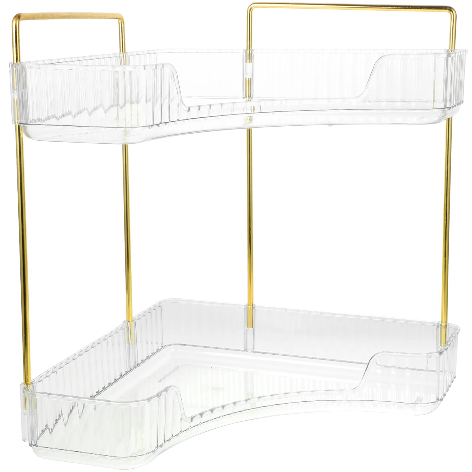 Двойная настенная угловая полка для ванной комнаты
Двойная настенная угловая полка для ванной комнаты