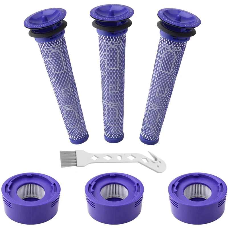 Набор из 7 фильтров для пылесоса Dyson V8 +, V8, V7, 3 HEPA Post Filter, 3 Pre Filter, может заменить часть 965661-01 & 967478-01
Набор из 7 фильтров для пылесоса Dyson V8 +, V8, V7, 3 HEPA Post Filter, 3 Pre Filter, может заменить часть 965661-01 & 967478-01