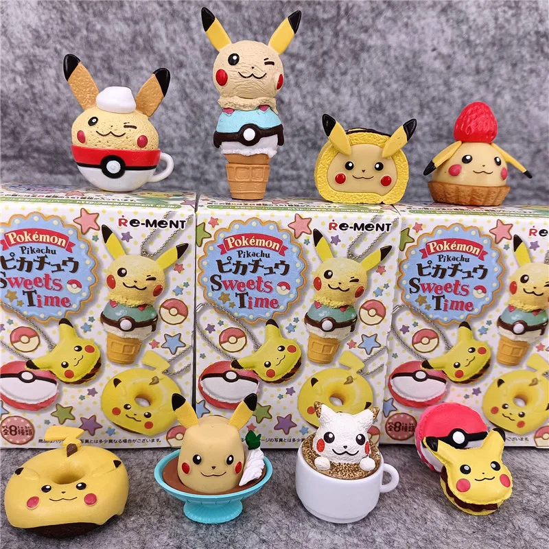 8Pcs/Set Kawaii Anime Mini Pokemon Action Figures Pikachu Toy Afternoon Tea Miniature Food Play Model Collectible Doll Gift
8Pcs/Set Kawaii Anime Mini Pokemon Action Figures Pikachu Toy Afternoon Tea Miniature Food Play Model Collectible Doll Gift
