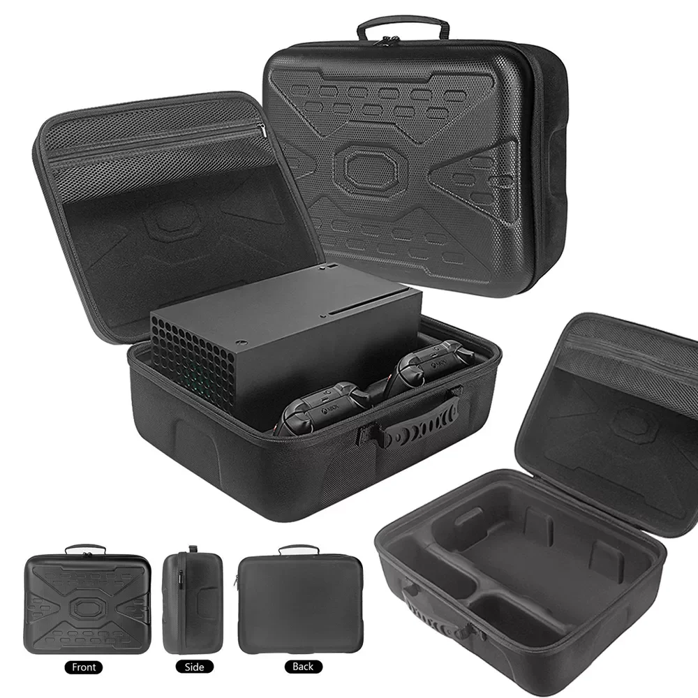 Carrying Case for Xbox Series X Game Console Travel Controllers Storage Bag for Xbox Series X Controller Gamepad EVA Hard Case
Carrying Case for Xbox Series X Game Console Travel Controllers Storage Bag for Xbox Series X Controller Gamepad EVA Hard Case