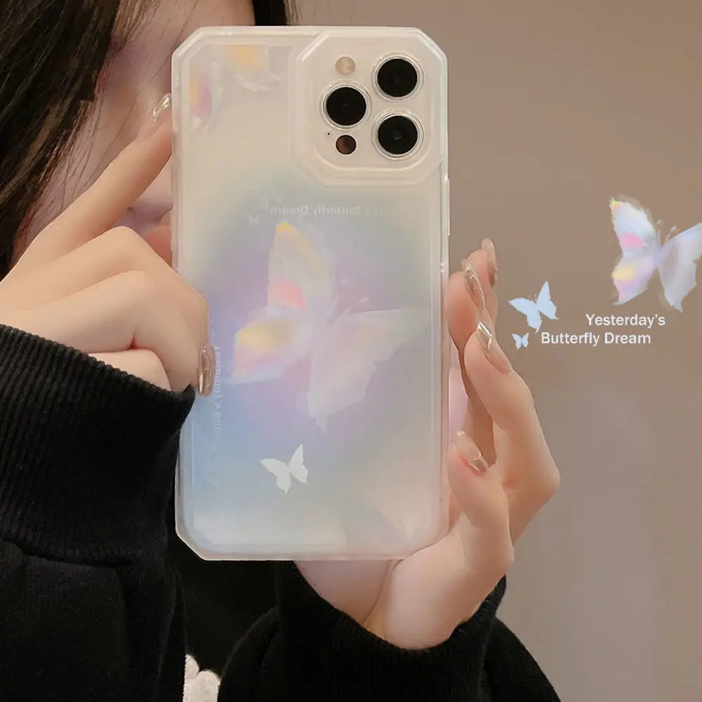 Wonderland Butterfly Scrub Soft Rubber Phone Case All-Inclusive Protective Cover For iPhone 13 12 11 Pro Max X XR XS 7 8 Plus
Wonderland Butterfly Scrub Soft Rubber Phone Case All-Inclusive Protective Cover For iPhone 13 12 11 Pro Max X XR XS 7 8 Plus
