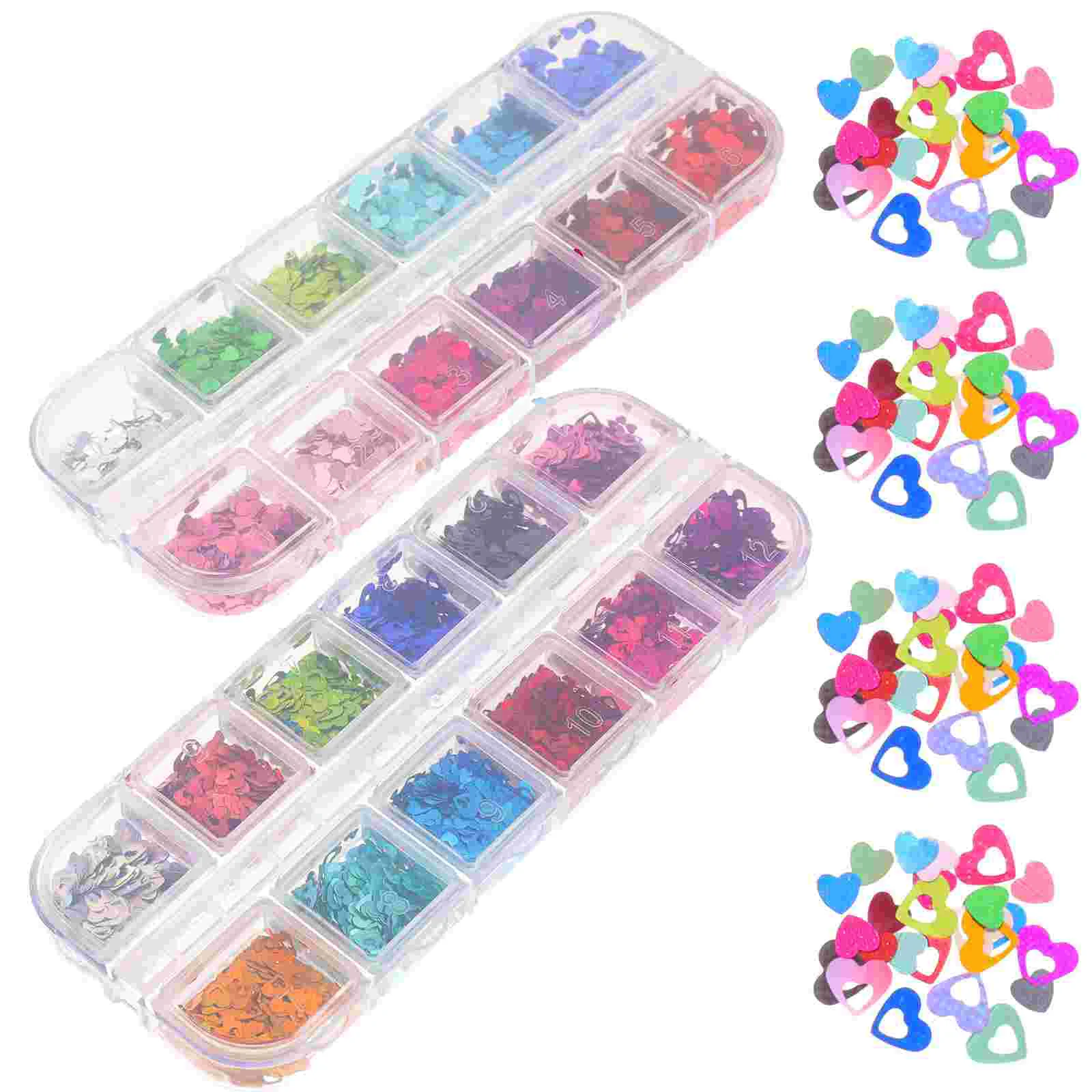 Nail Heart Sticker Sequins Manicure 3D Glitter Sequin Romantic Decal Day Valentines Decoration Glitters Diy Decor Polish Sparkle
Nail Heart Sticker Sequins Manicure 3D Glitter Sequin Romantic Decal Day Valentines Decoration Glitters Diy Decor Polish Sparkle