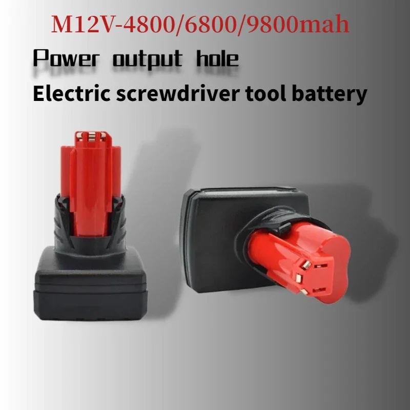 2024NEW Bestsellin12V9800mah Screwdriver M12Battery Suitable for M12 12V XC 48-11-2411and Other Series Rechargeable Tool Battery
2024NEW Bestsellin12V9800mah Screwdriver M12Battery Suitable for M12 12V XC 48-11-2411and Other Series Rechargeable Tool Battery