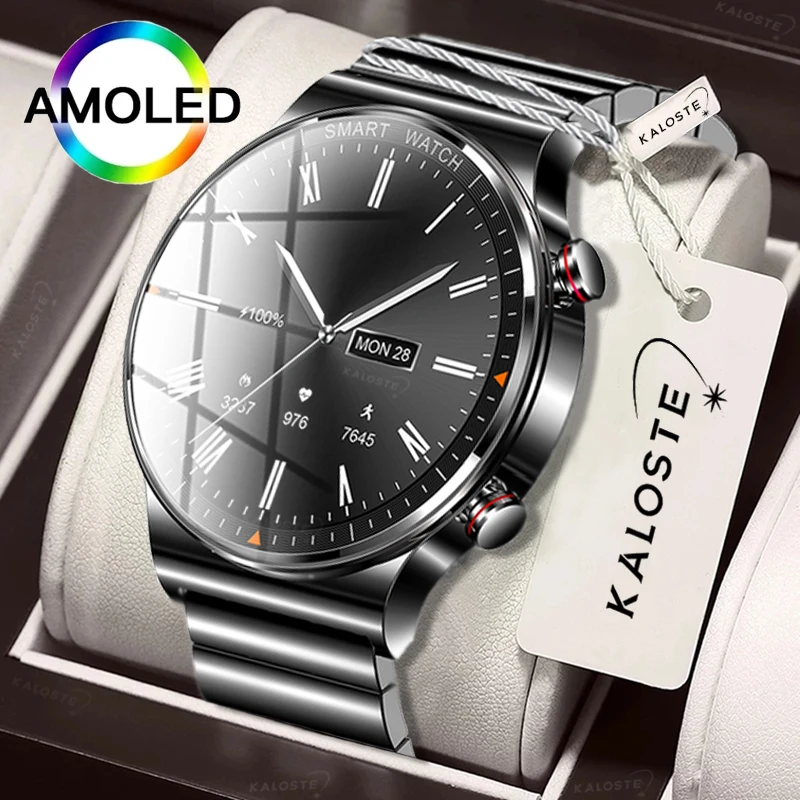 2022 New 454*454 AMOLED screen Smart Watch Men Bluetooth Call IP68 Waterproof music player link Bluetooth headset Smartwatch Men
2022 New 454*454 AMOLED screen Smart Watch Men Bluetooth Call IP68 Waterproof music player link Bluetooth headset Smartwatch Men