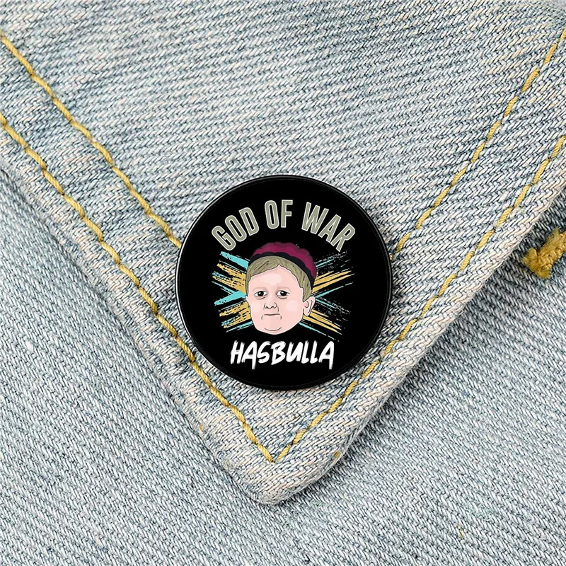 God of War Hasbulla Printed Pin Custom Funny Brooches Shirt Lapel Bag Cute Badge Cartoon Jewelry Gift for Lover Girl Friends
God of War Hasbulla Printed Pin Custom Funny Brooches Shirt Lapel Bag Cute Badge Cartoon Jewelry Gift for Lover Girl Friends