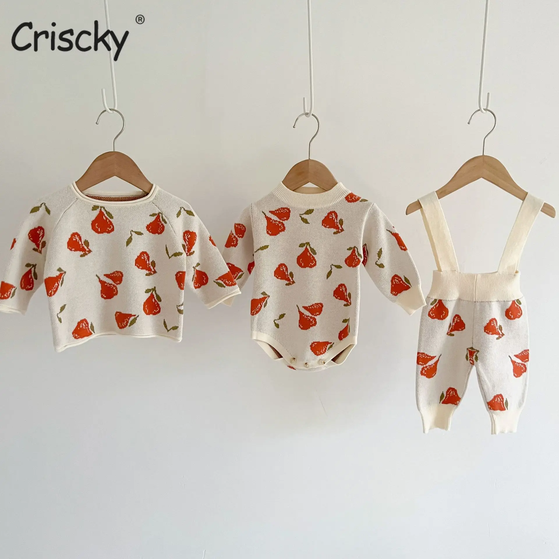 Criscky 2022 Baby Girl New Clothes Spring Autumn New Infant Baby Girls Knit Sweater Sets Jacquard Long Sleeve Hoodie Rompers
Criscky 2022 Baby Girl New Clothes Spring Autumn New Infant Baby Girls Knit Sweater Sets Jacquard Long Sleeve Hoodie Rompers