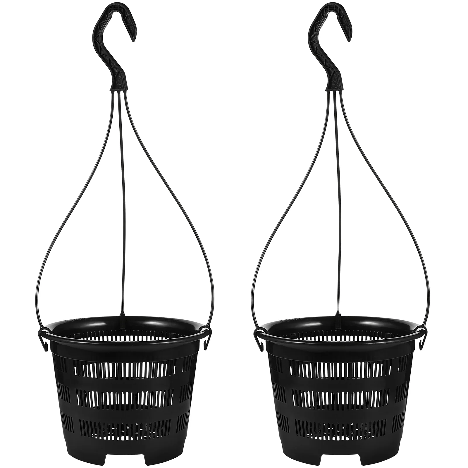 5 Sets Railing Flower Pot Holder Outdoor Railing Hanging Holder Black Orchid Hanging Basin Breathable Garden Hanging Pot
5 Sets Railing Flower Pot Holder Outdoor Railing Hanging Holder Black Orchid Hanging Basin Breathable Garden Hanging Pot