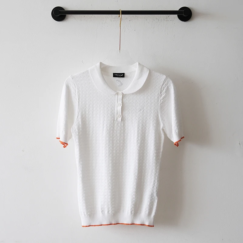 Golf Clothing Ladies Short Sleeve Knit Top GolfFairy New Casual Temperament Slim Clothes GOLF Sports Breathable Fashion Jersey
Golf Clothing Ladies Short Sleeve Knit Top GolfFairy New Casual Temperament Slim Clothes GOLF Sports Breathable Fashion Jersey