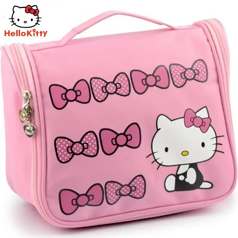 Мультяшная косметичка Hello Kittys, аниме косметика, новинка Sanrios, милая портативная косметичка большой емкости для стирки, Портативная сумка для хранения
Мультяшная косметичка Hello Kittys, аниме косметика, новинка Sanrios, милая портативная косметичка большой емкости для стирки, Портативная сумка для хранения